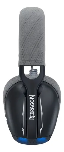 FONE DE OUVIDO HEADSET GAMER SEM FIO REDRAGON SKULD PRO PRETO - Miniatura 2