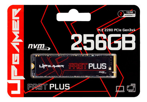 SSD M.2 NVME UP GAMER 256GB 3300MB/S