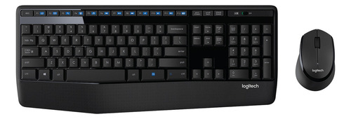 KIT TECLADO E MOUSE SEM FIO LOGITECH MK345 ABNT2