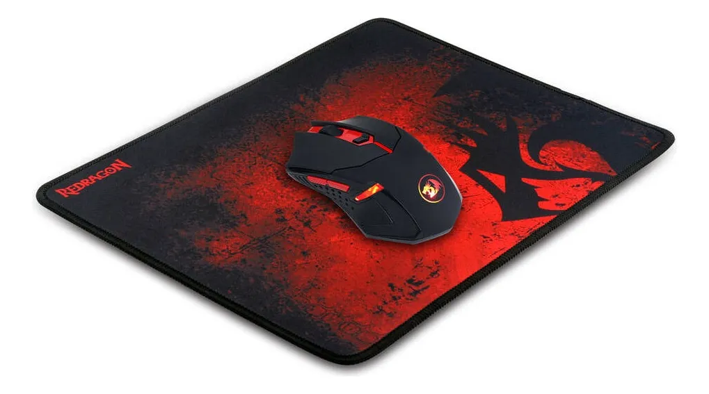 MOUSE GAMER REDRAGON CENTHOPHORUS + MOUSE PAD M601WL-BA