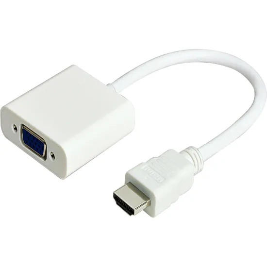 ADAPTADOR (HDMI / VGA) BRANCO