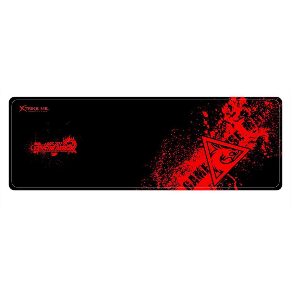 MOUSE PAD XTRIKE ME MP-201 920X294MM PRETO COM VERMELHO
