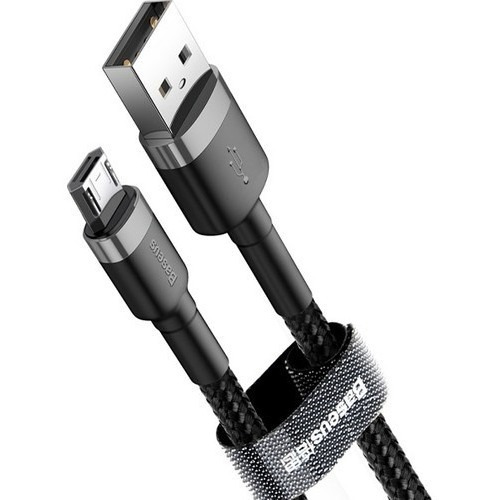 CABO BASEUS MICRO-USB 1 METRO PRETO