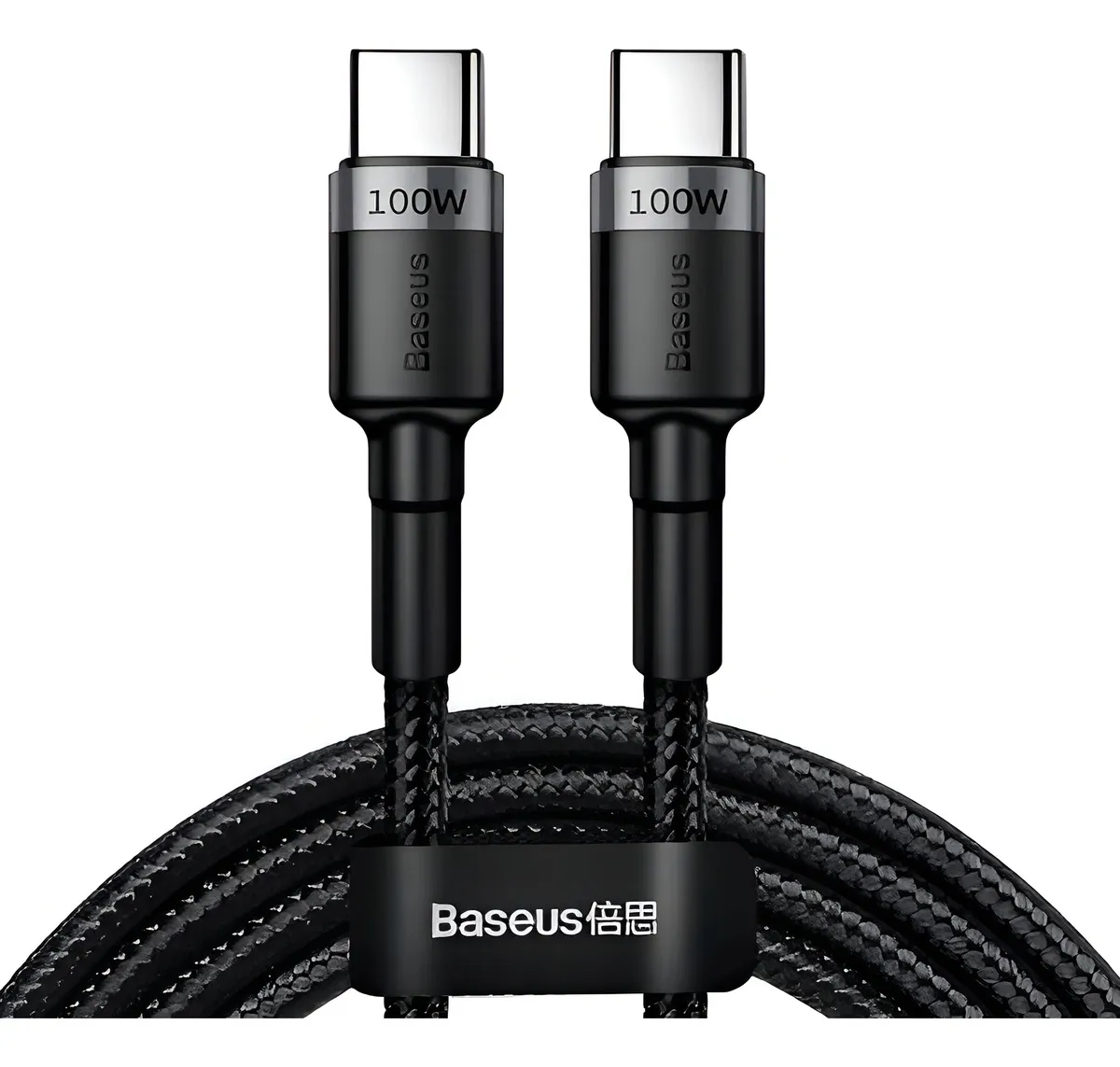 CABO BASEUS (USB-C / USB-C) 2 METROS PRETO