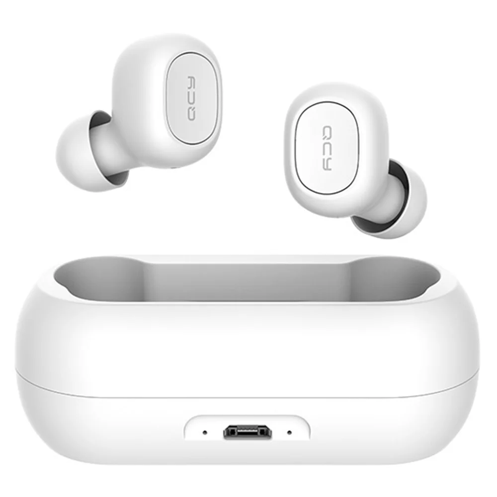 FONE DE OUVIDO SEM FIO QCY T1C BRANCO
