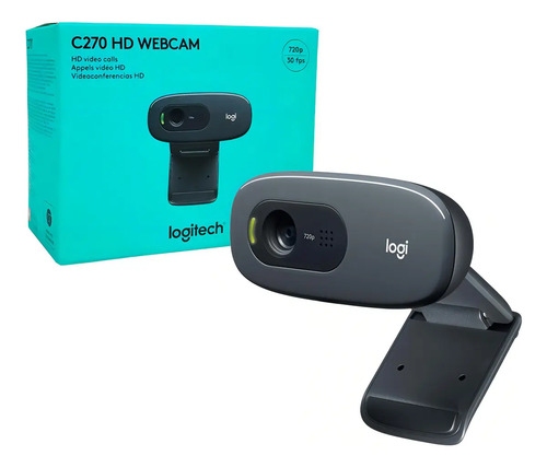 WEBCAM LOGITECH C270 HD WEBCAM - Miniatura 2