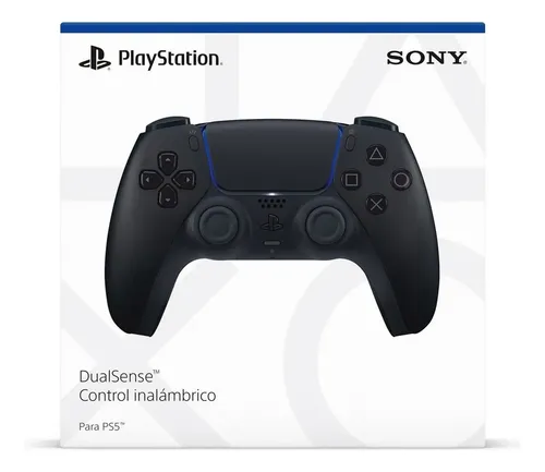 CONTROLE GAMER SONY DUALSENSE PLAYSTATION 5 PS5 SEM FIO PRETO - Miniatura 2