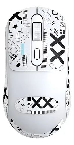 MOUSE GAMER SEM FIO WARVANK X8 WIRELESS BRANCO