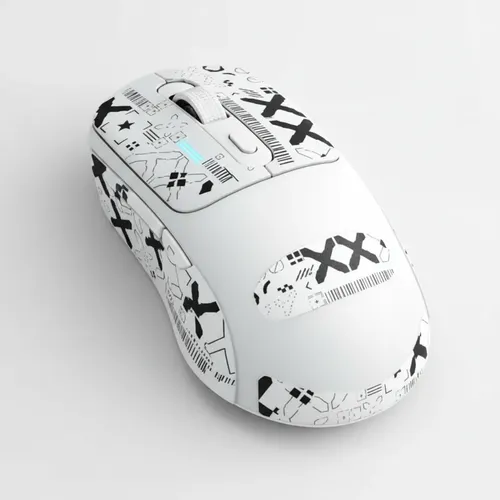 MOUSE GAMER SEM FIO WARVANK X8 WIRELESS BRANCO - Miniatura 2