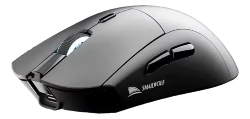 MOUSE GAMER SEM FIO SMAILWOLF RS7 PRETO - Miniatura 2