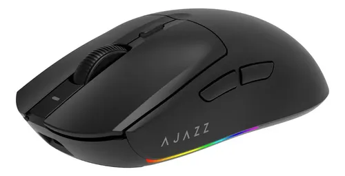 MOUSE GAMER AJAZZ AJ139 V2 COM BASE PRETO SEM FIO - Miniatura 3