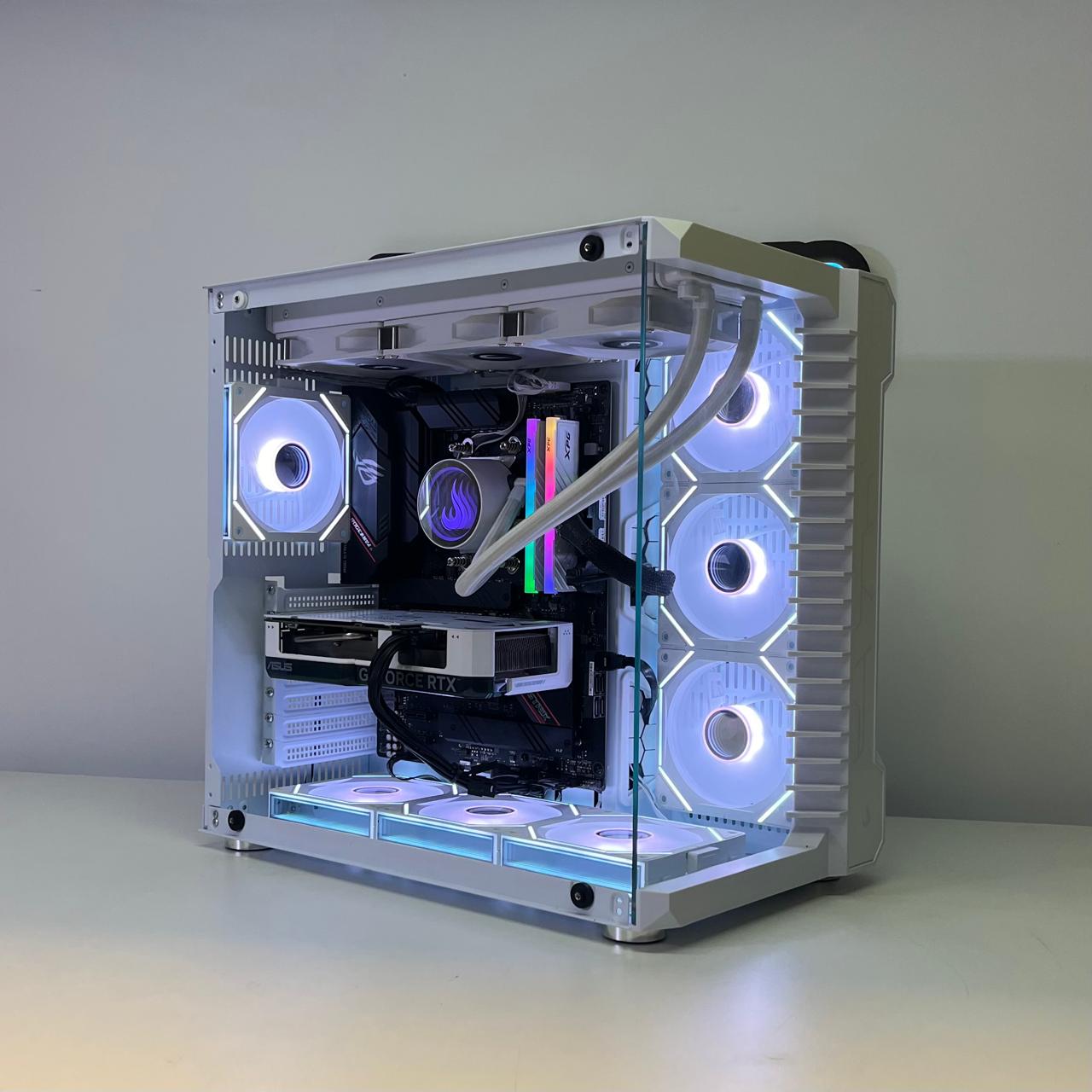 PC COMPUTADOR GAMER USADO | RYZEN 7 5800X | B550-F WIFI 2 | RTX 4060 8GB | 32GB DDR4 (2X16) 3200MHZ | SSD 1TB | 650W