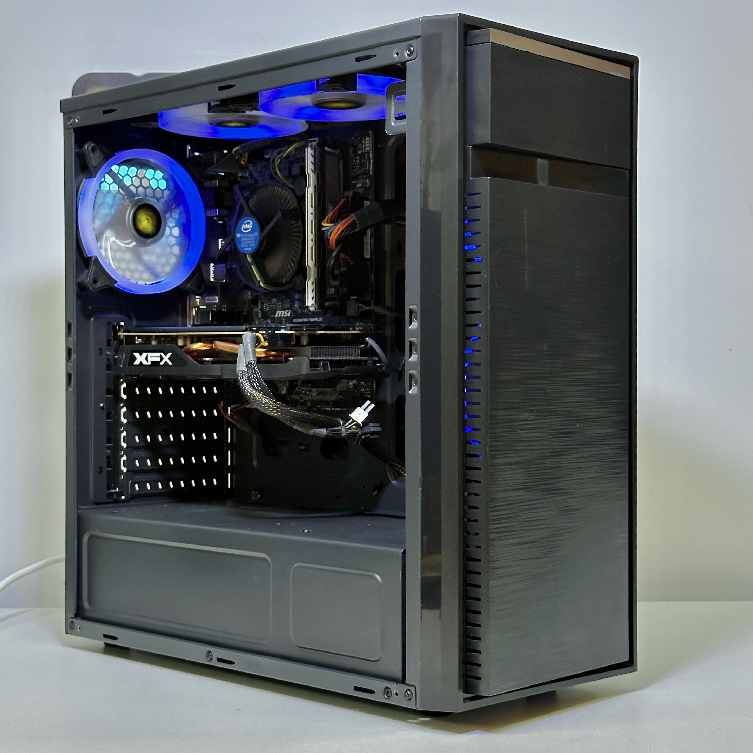 PC COMPUTADOR GAMER USADO | INTEL I3 9100F | RX 570 4GB | H310M | 16GB DDR4 (2X8GB) | SSD 120GB | 500W