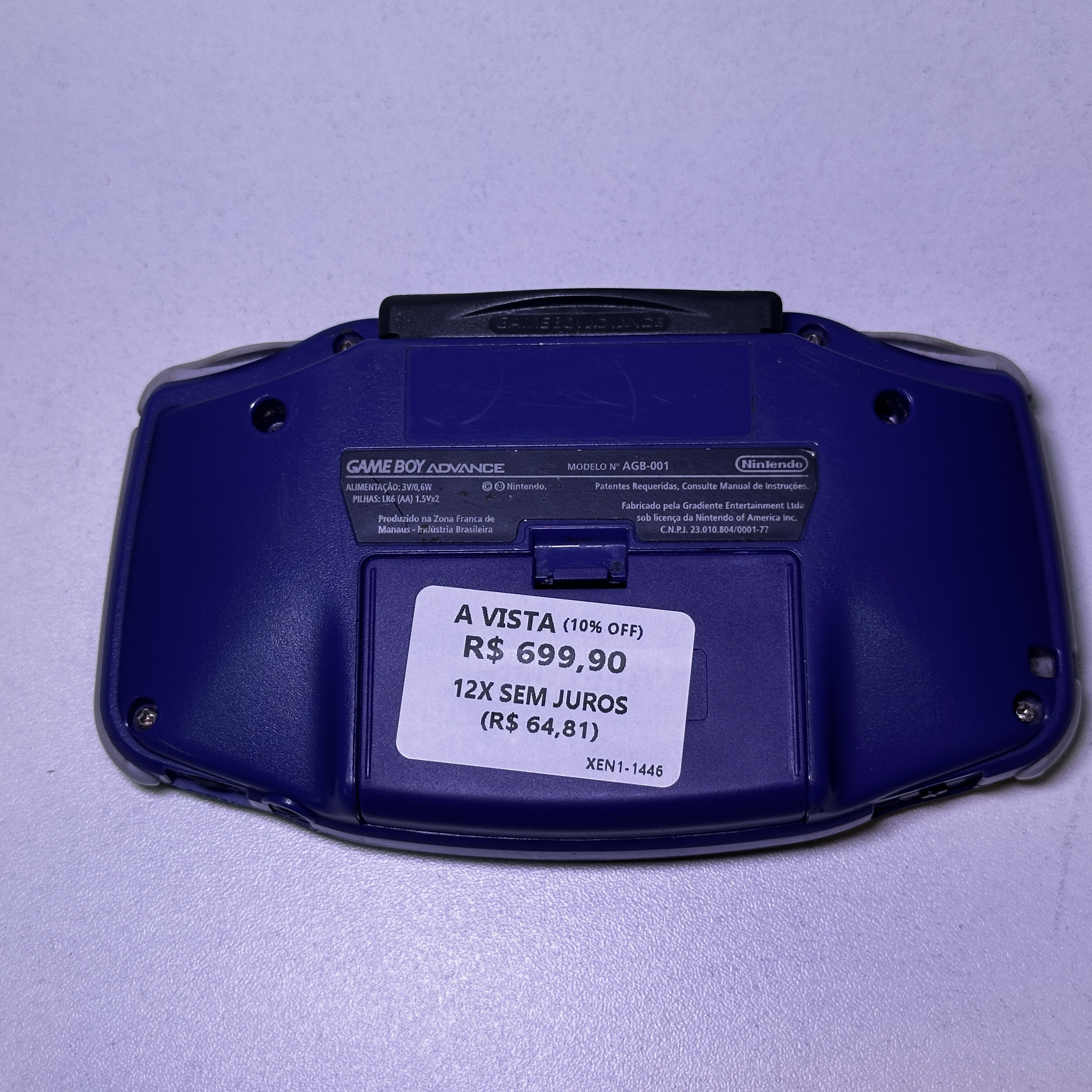 VIDEO GAME CONSOLE GAMEBOY ADVANCE (USADO) - Miniatura 3