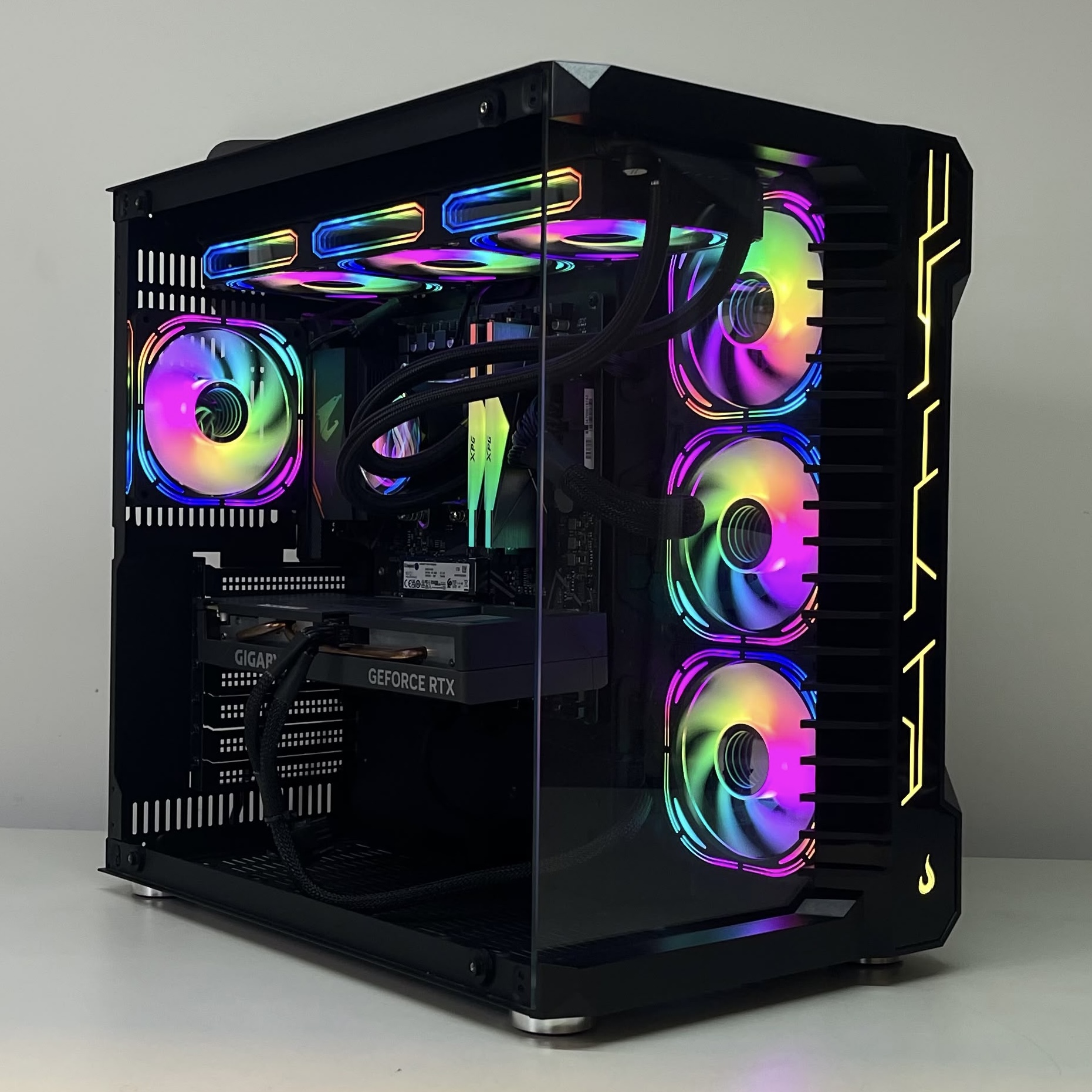 PC COMPUTADOR GAMER USADO | RYZEN 7 5700X | B550M AORUS ELITE | RTX 4060 8GB | 16GB (2X8) 3200MHZ | SSD NVME 1TB | 850W